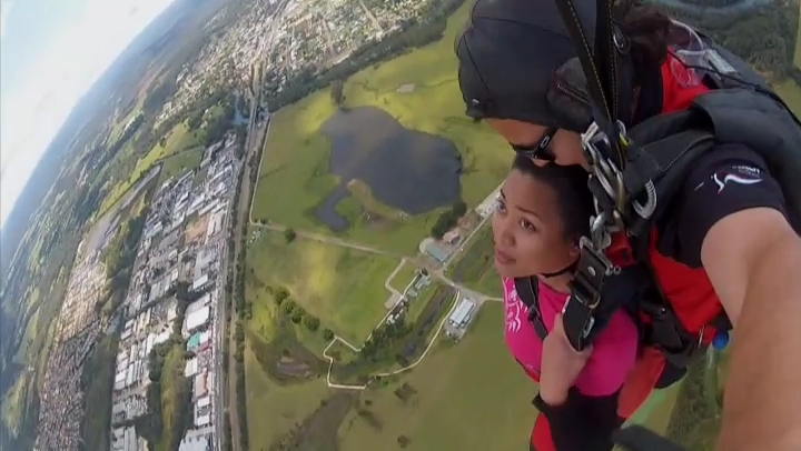 skydiving 