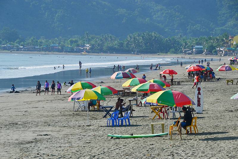 Sabang Beach, Baler 