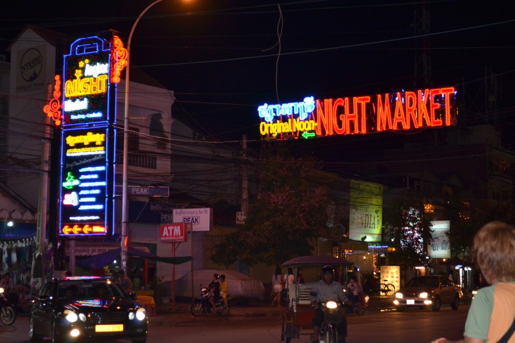 Pub street, siem reap, cambodia